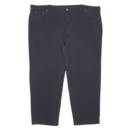 Mens Black Levis 550 JeansW54 L32