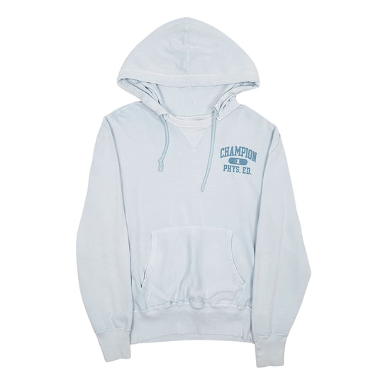 Mens Blue Champion Hoodie Jumper