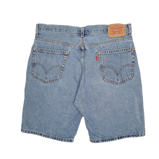 Mens Blue Levis Vintage 00s 505 Shorts