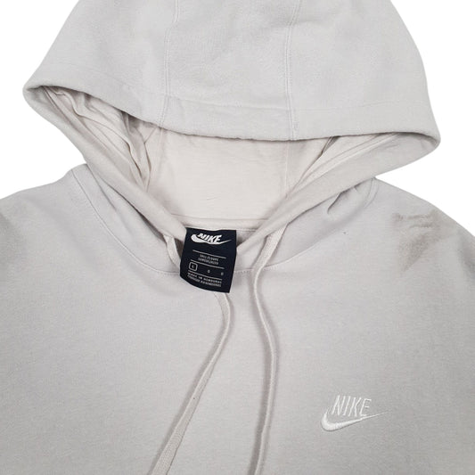Mens White Nike Hoodie Jumper
