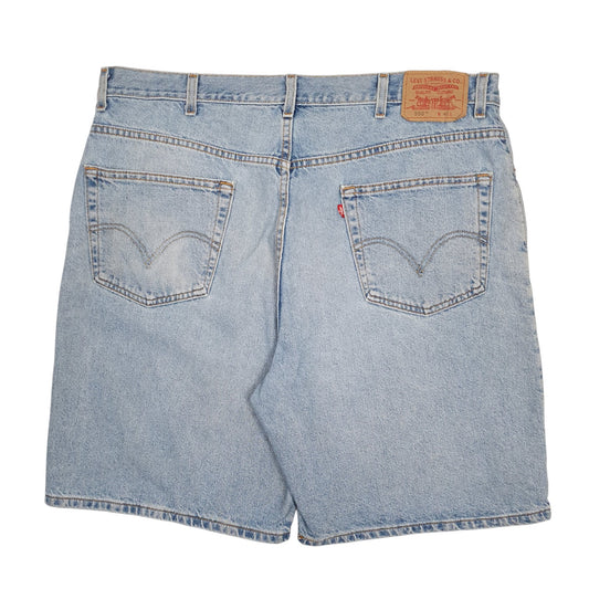 Mens Blue Levis 550 Shorts
