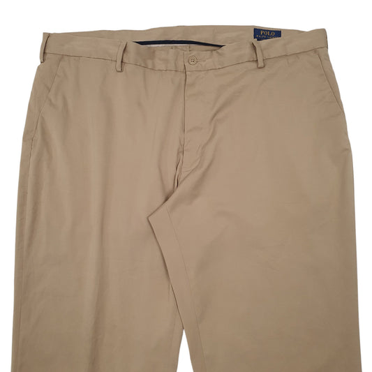 Mens Beige Polo Ralph Lauren Performance Trousers