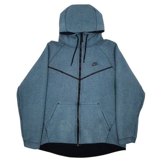 Mens Blue Nike Full Zip Jumper