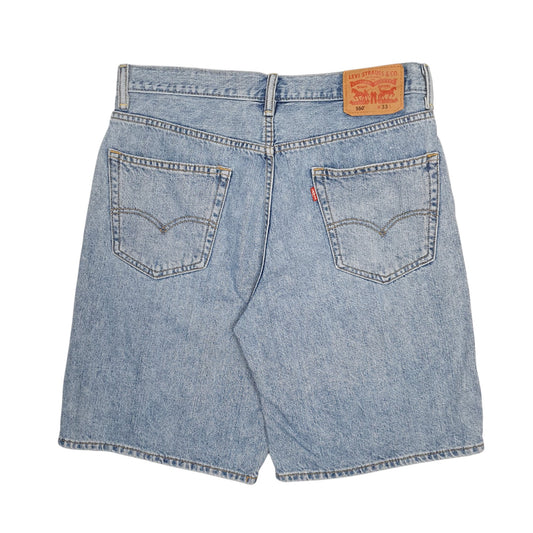 Mens Blue Levis 550 Shorts