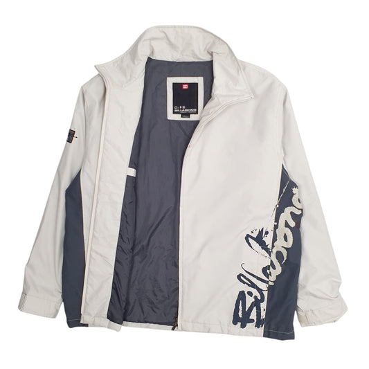 Mens Cream Billabong Vintage 00s Surf Coat