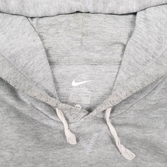 Mens Grey Nike Bay City Central Hoodie Jumper