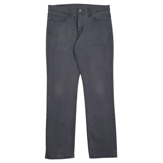 Mens Grey Levis 511 JeansW33 L32