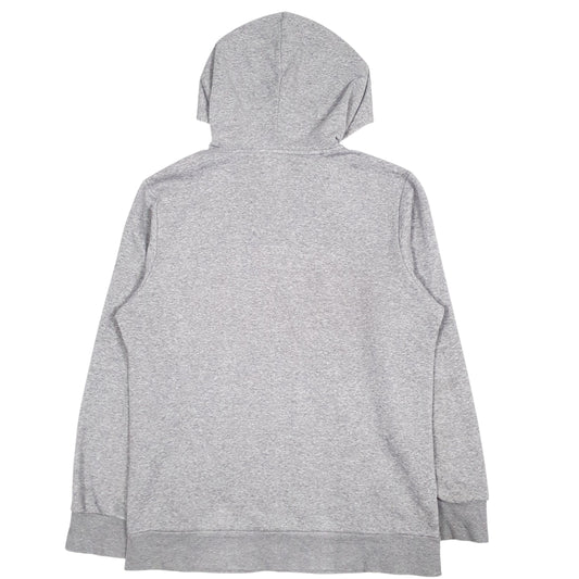 Mens Grey Adidas Hoodie Jumper