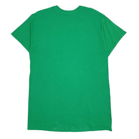 Mens Green Gildan T Shirt