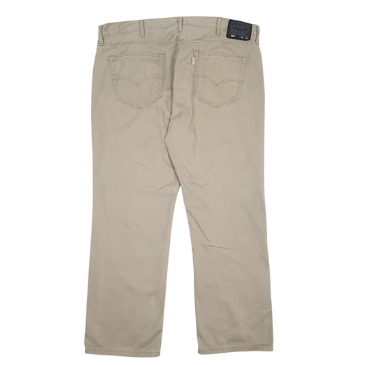 Mens Beige Levis Trousers