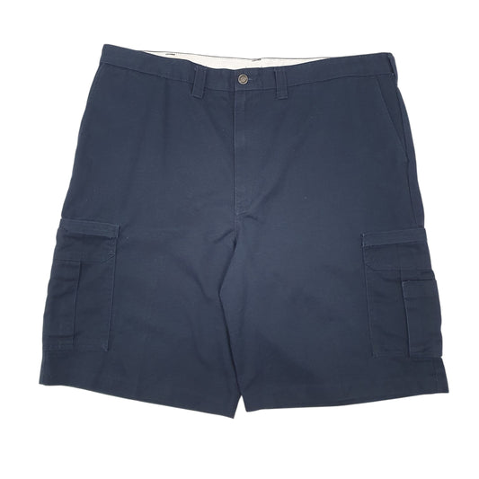 Mens Navy Dickies Cargo Shorts
