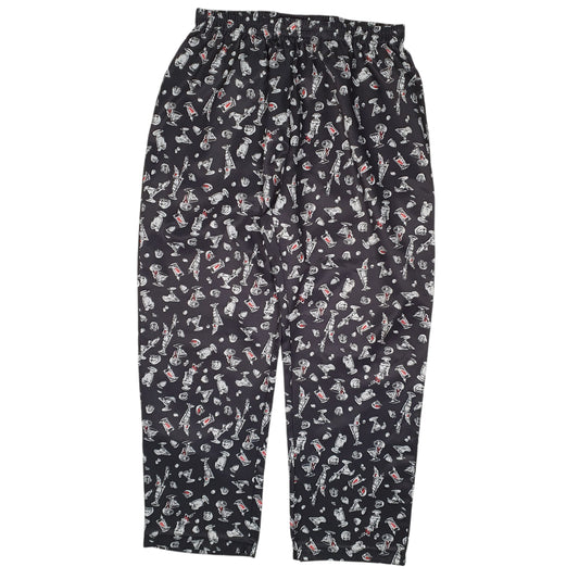 Mens Black Chefs Trousers Chino Trousers