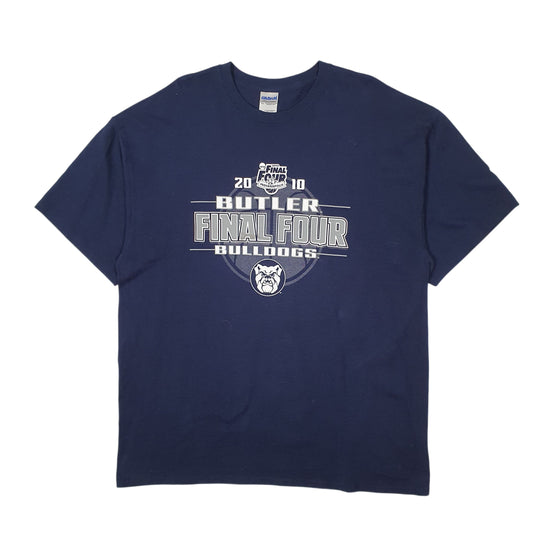 Mens Navy Gildan Indianapolis Bulldogs Final Four Short Sleeve T Shirt