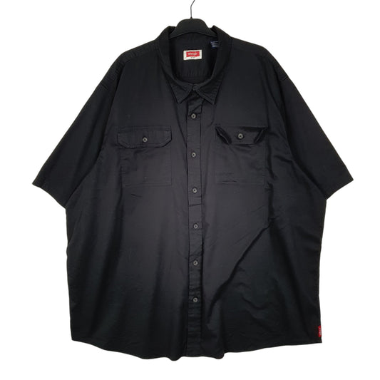 Mens Black Wrangler Short Sleeve Shirt