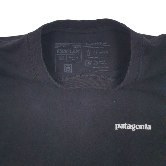 Mens Black Patagonia T Shirt