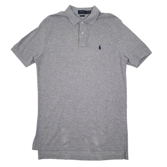 Mens Grey Polo Ralph Lauren Short Sleeve Polo Shirt