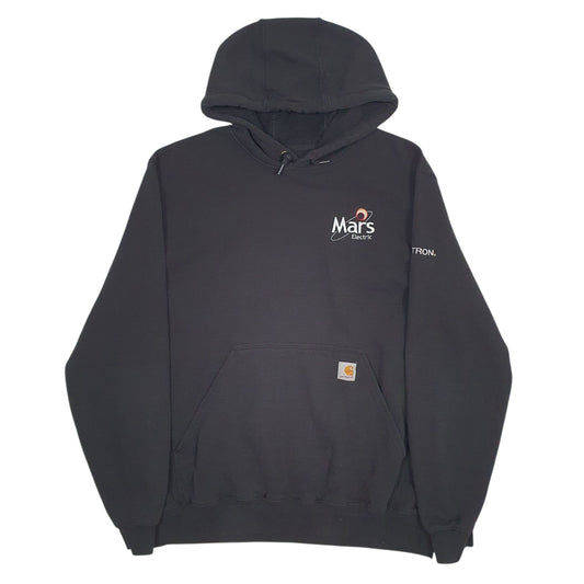 Mens Black Carhartt Hoodie Jumper