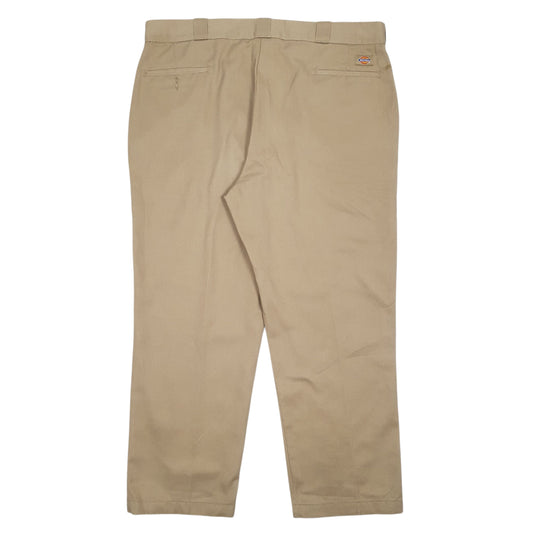 Mens Beige Dickies Workwear Trousers