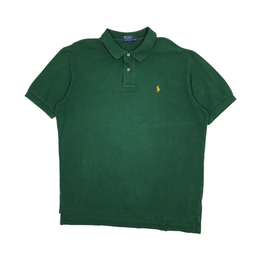 Mens Green Polo Ralph Lauren Short Sleeve Polo Shirt