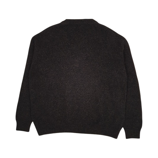 Mens Brown Burberry Crewneck Jumper