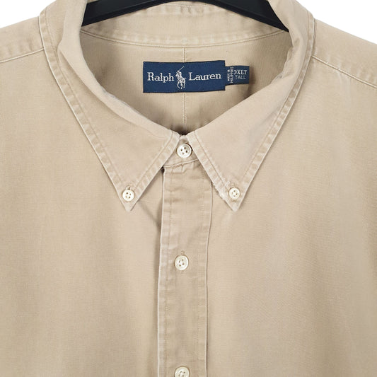 Mens Beige Ralph Lauren Shirt