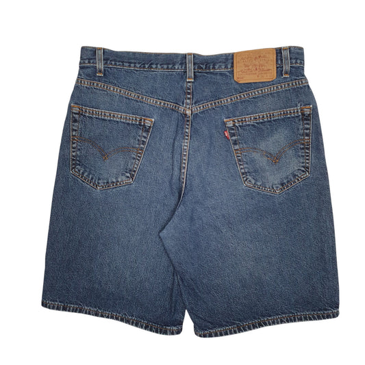 Mens Blue Levis 550 Vintage 90s Shorts
