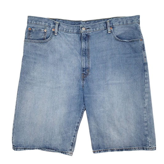 Mens Blue Levis 569 Denim Shorts