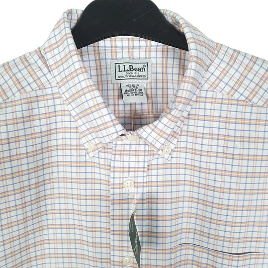 Mens Orange L.L.Bean Shirt