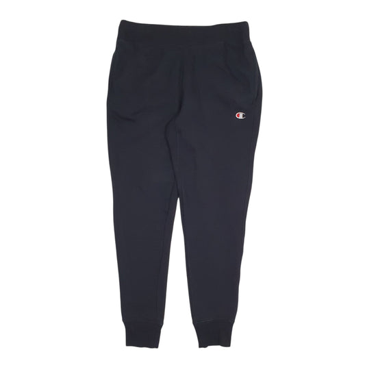 Mens Black Champion Reverse Weave Jogger Trousers