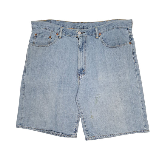 Mens Blue Levis 550 Denim Shorts