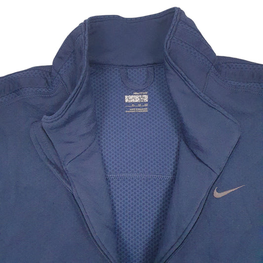 Mens Navy Nike Quarter Zip Jumper