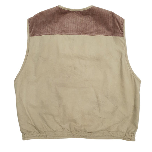 Mens Beige Unbranded Vest Coat