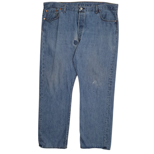 Mens Blue Levis 501 JeansW44 L32