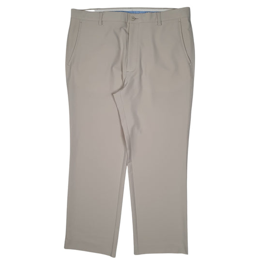 Mens Beige Footjoy Golf Chino Trousers
