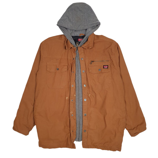 Mens Brown Wrangler Coat