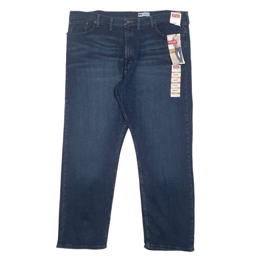 Mens Blue Wrangler Casual JeansW44 L30