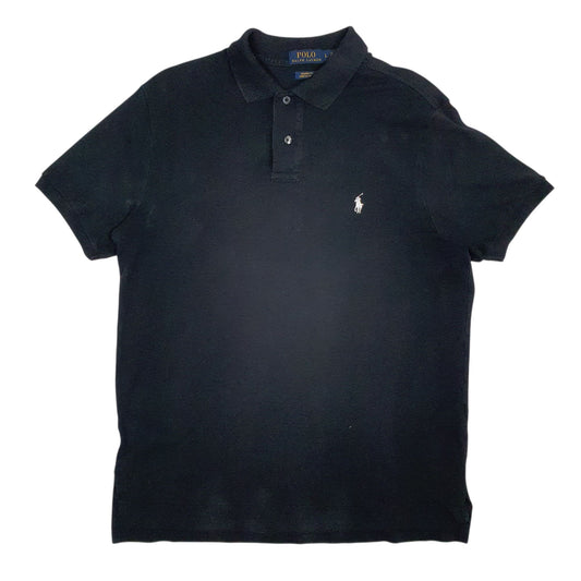Mens Black Polo Ralph Lauren Short Sleeve Polo Shirt