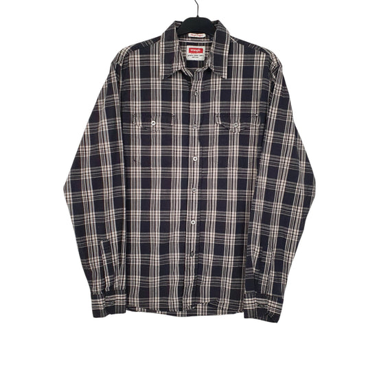 Mens Black Wrangler Long Sleeve Shirt