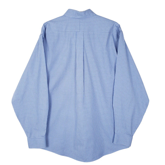 Mens Blue LL Bean Shirt