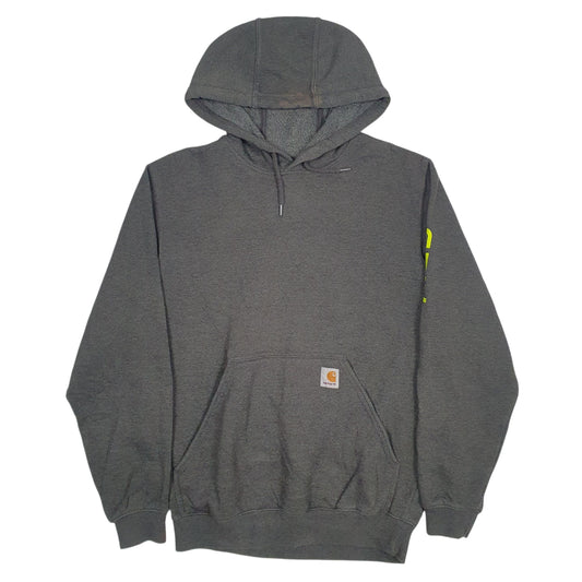 Mens Grey Carhartt Hoodie Jumper