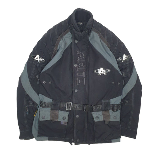 Mens Black Akito Coat