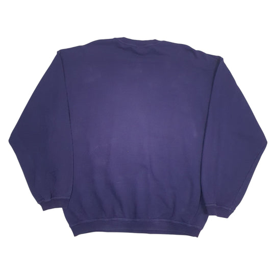 Mens Navy Disney Vintage 90s Crewneck Jumper