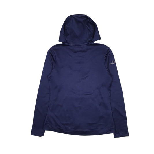 Womens Navy Nike Dri Fit Hoodie Full Zip Jumper