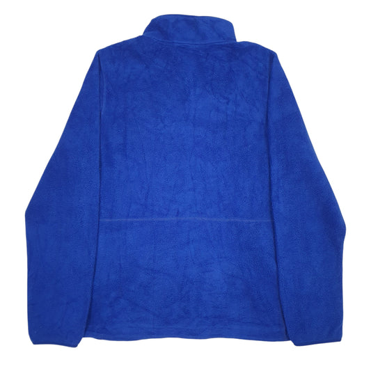 Womens Blue L.L. Bean Full Zip Jumper