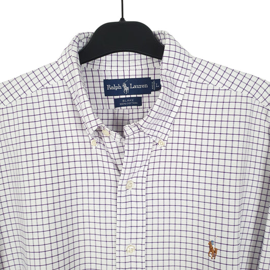 Mens Purple Ralph Lauren Shirt