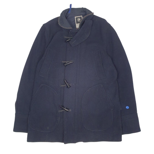 Mens Navy G Star Full Zip Coat