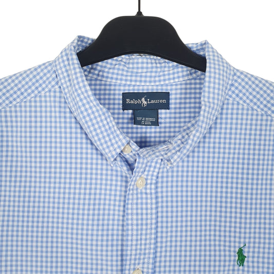 Mens Blue Ralph Lauren Shirt