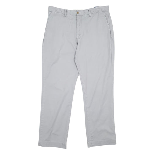 Mens Grey Polo Ralph Lauren Stretch Classic Fit Chino Trousers