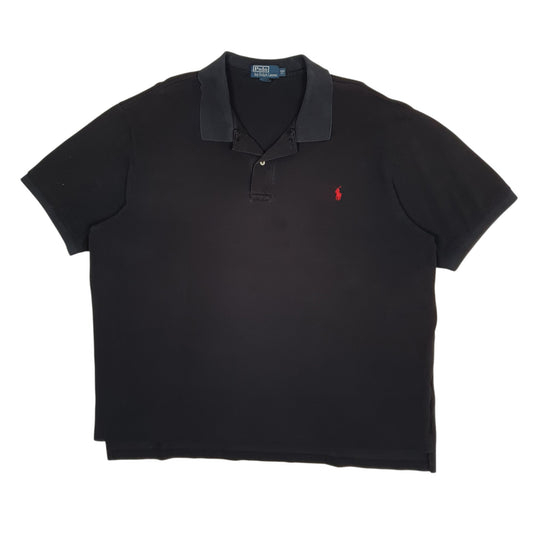 Mens Black Polo Ralph Lauren Short Sleeve Polo Shirt