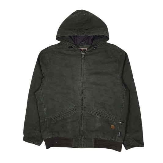 Mens Green North East Outfitters Active Hooded Coat